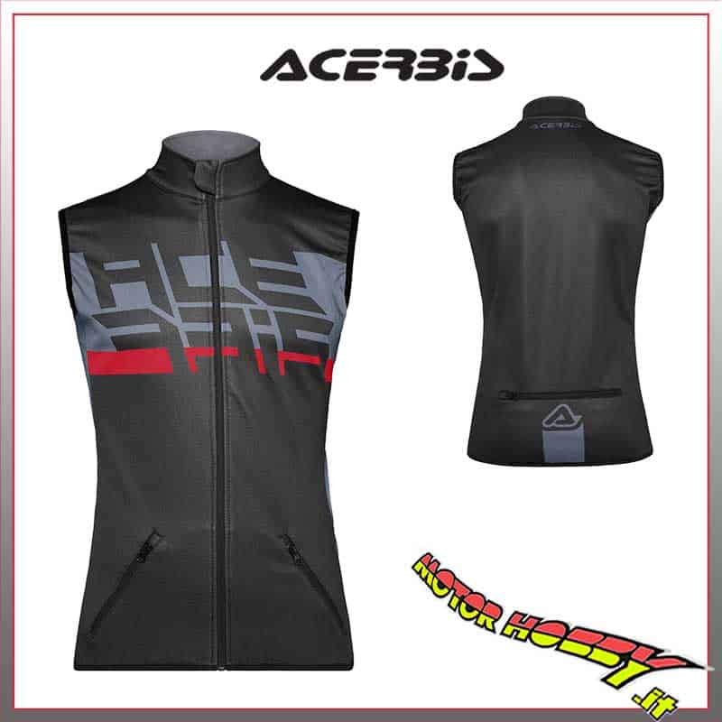 Gilet da moto Shield Softshell Nero Nero