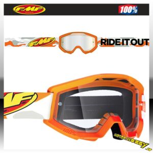 Maschera Motocross Enduro Thor Combat Bimbo Arancio