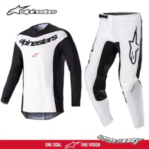 Completo Cross Bambino Alpinestars YOUTH RACER GRAPHITE - Nero